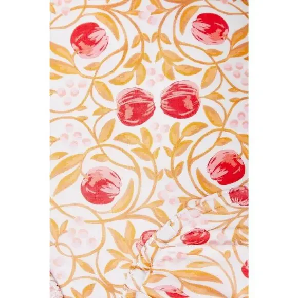 REBECCA VALLANCE Swimsuit Size Large Catania Ruffled Waist Tie Floral One Piece​ - Picture 11 of 11